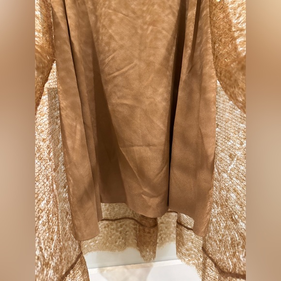 Dress the Population butterscotch color dress - Picture 4 of 9